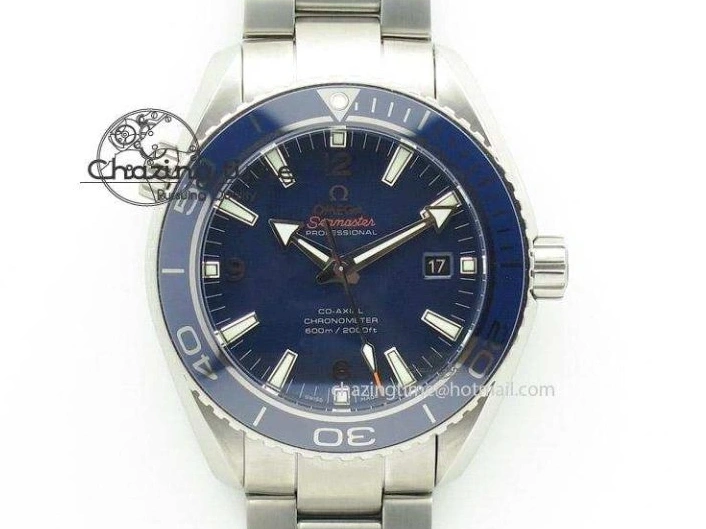 1218 Colorful Planet Ocean SS Bp Maker 45mm Black Bezel On Black Rubber Strap A 8219